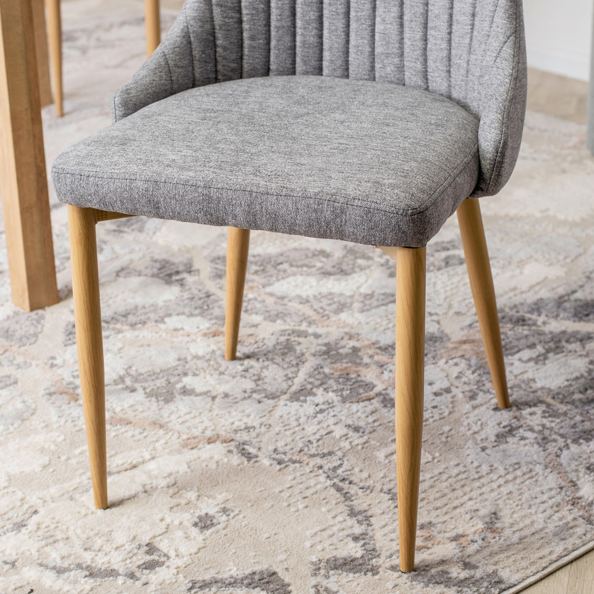 Stuhl TORINO grau B/H/T: ca. 53x91x58 cm TORINO - grau (53,00/91,00/58,00cm) - WIPMEB