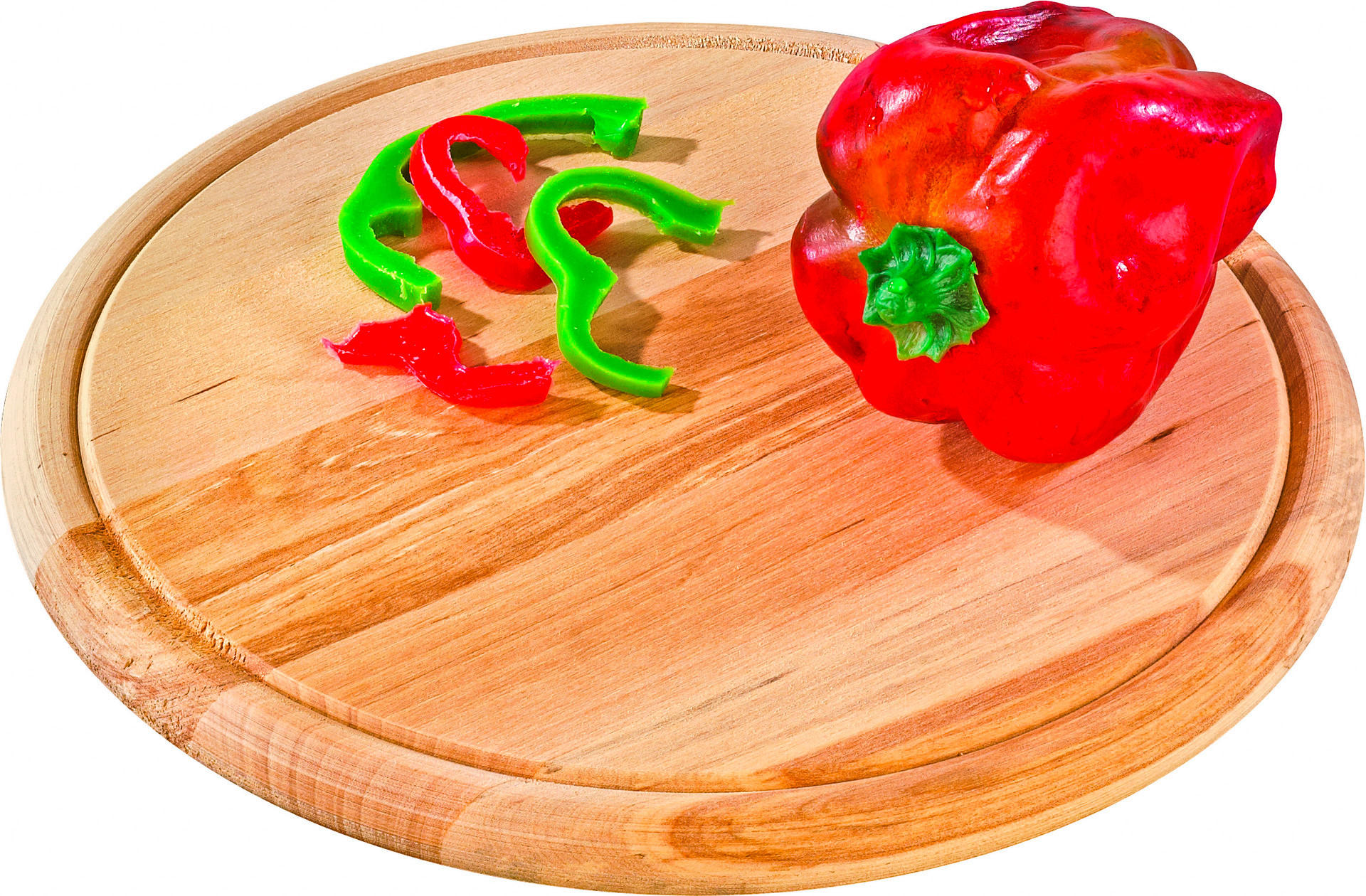 Sensation Fleischteller natur Holz D: ca. 25 cm Fleischteller - natur (25,00cm) - Sensation