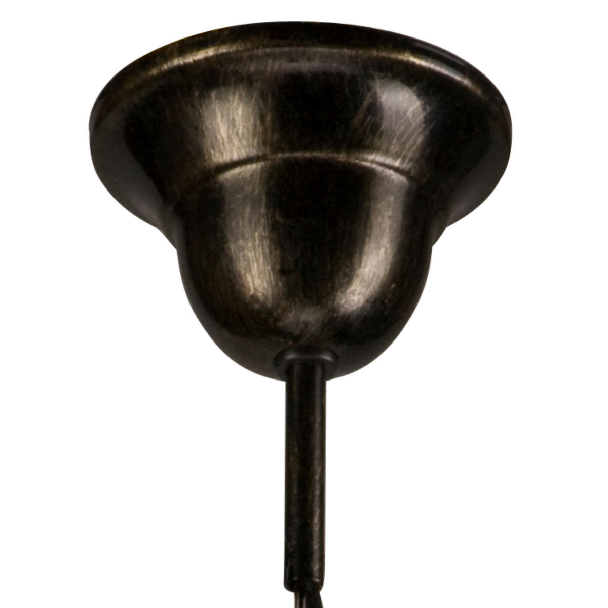 Lamkur Pendelleuchte DONATO 22444 schwarz Stahl H/L: ca. 72x45 cm E14 3 Brennstellen Donato - schwarz (45,00cm) - Lamkur