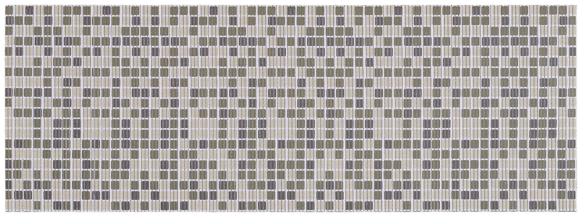 Weichschaummatte grau B/L: ca. 65x180 cm Weichschaummatte 65x180 Mosaik - grau (65,00/180,00cm)