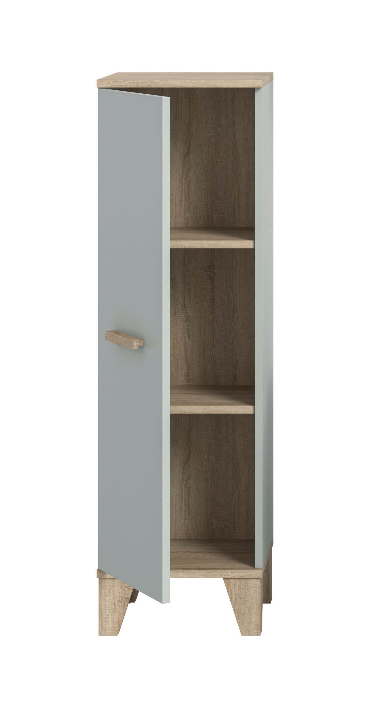 Badkommode STAR hellgrün Eiche hell Nachbildung B/H/T: ca. 34x116x31 cm STAR - hellgrün (34,00/116,00/31,00cm) - xonox.home