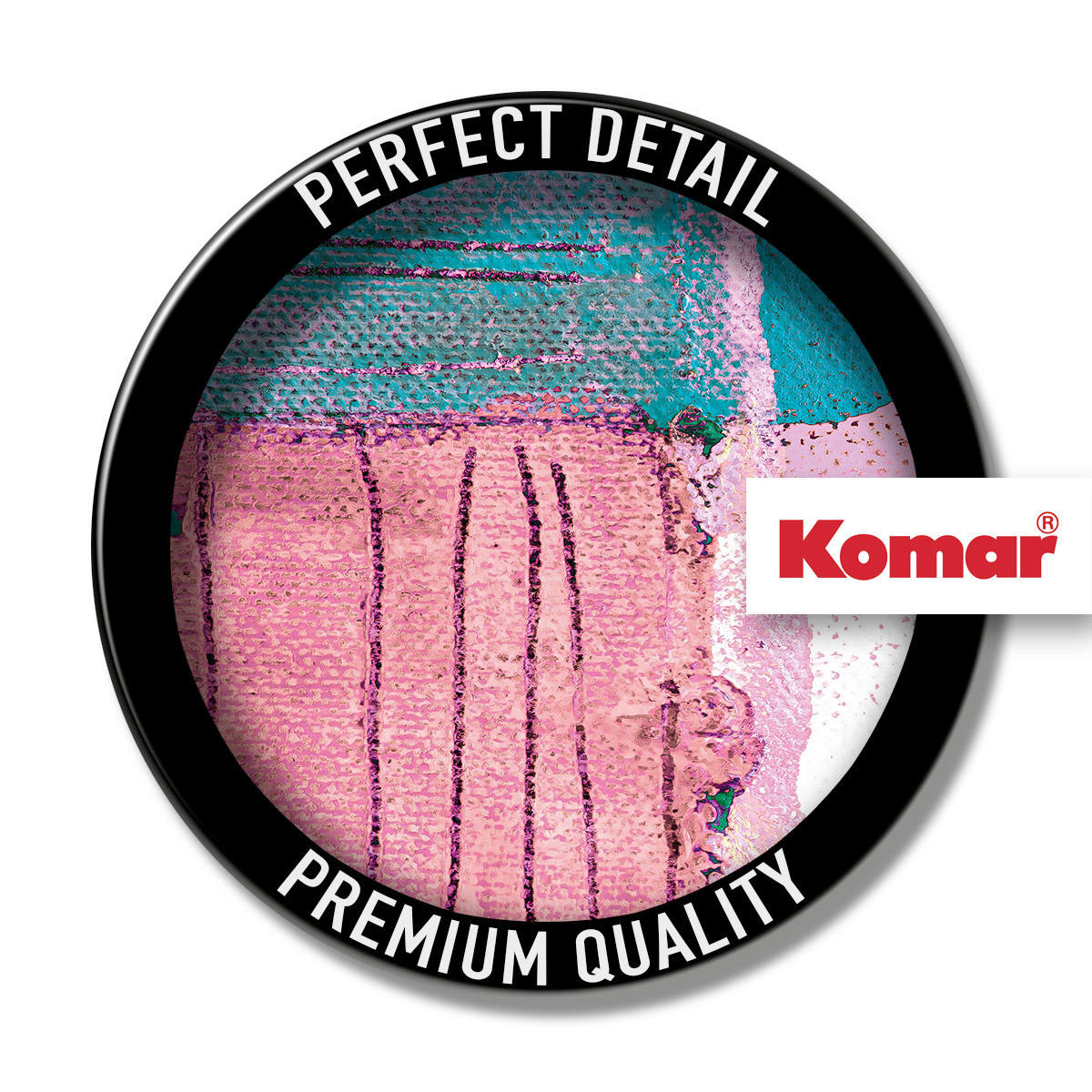 Komar Poster Pinky Allegro Abstrakt B/L: ca. 40x50 cm Pinky Allegro - (40,00/50,00cm) - Komar