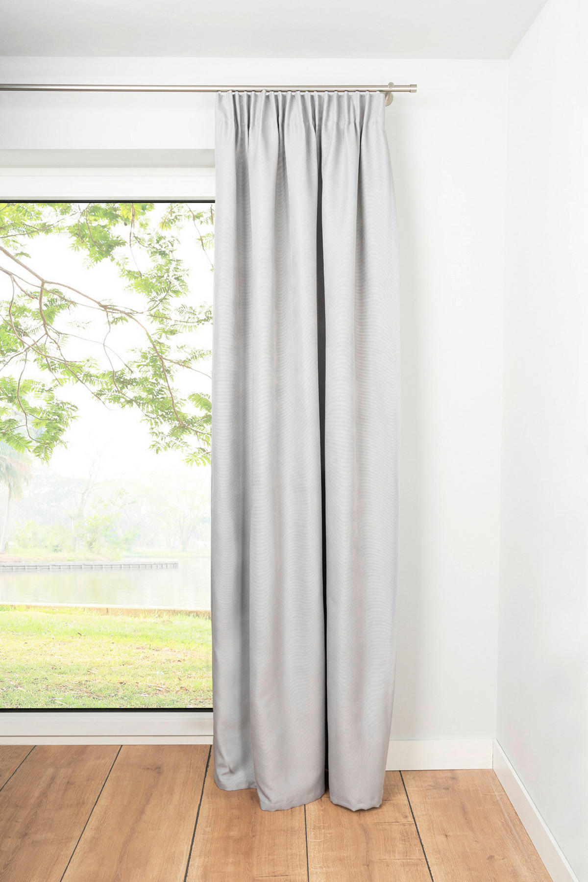 Kombivorhang 2er Pack Dim sand B/L: ca. 135x300 cm Dim - sand (135,00/300,00cm)