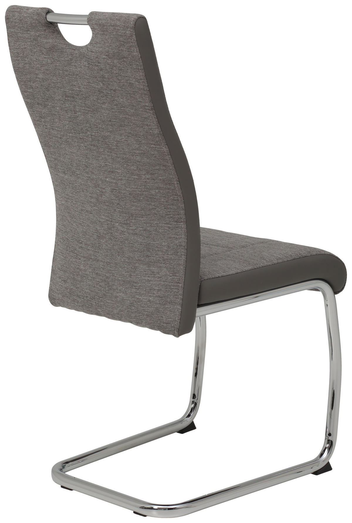 Schwingstuhl Alina 2er Set grau Chrom Alina 2er Set - Chrom/grau - Hela