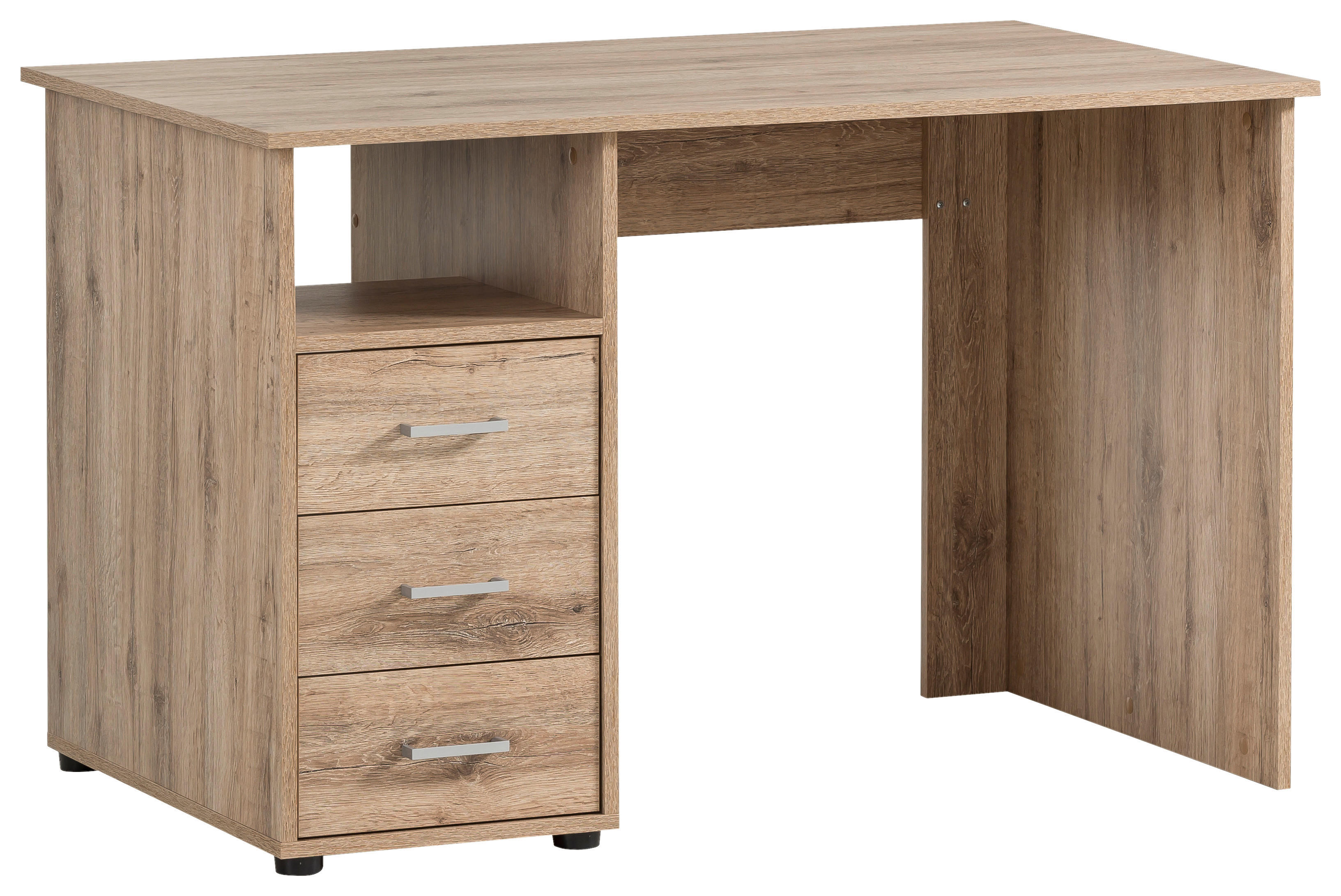 Schreibtisch Niels Eiche Wildeiche Nachbildung B/H/T: ca. 116x74x70 cm Niels - Eiche (116,00/74,00/70,00cm) - Möbelpartner