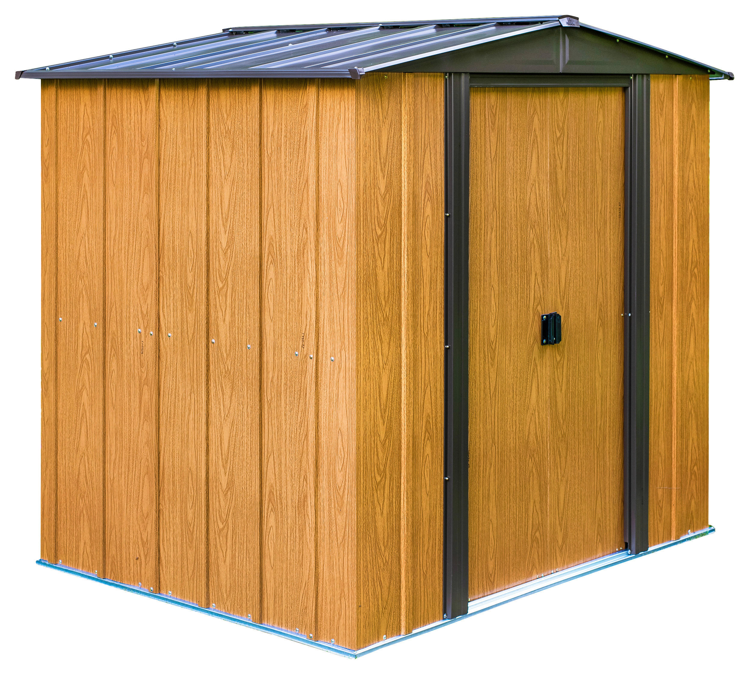 Spacemaker Gartenhaus braun B/H/T: ca. 194x177x151 cm Gartenhaus - braun (194,00/177,00/151,00cm) - Spacemaker