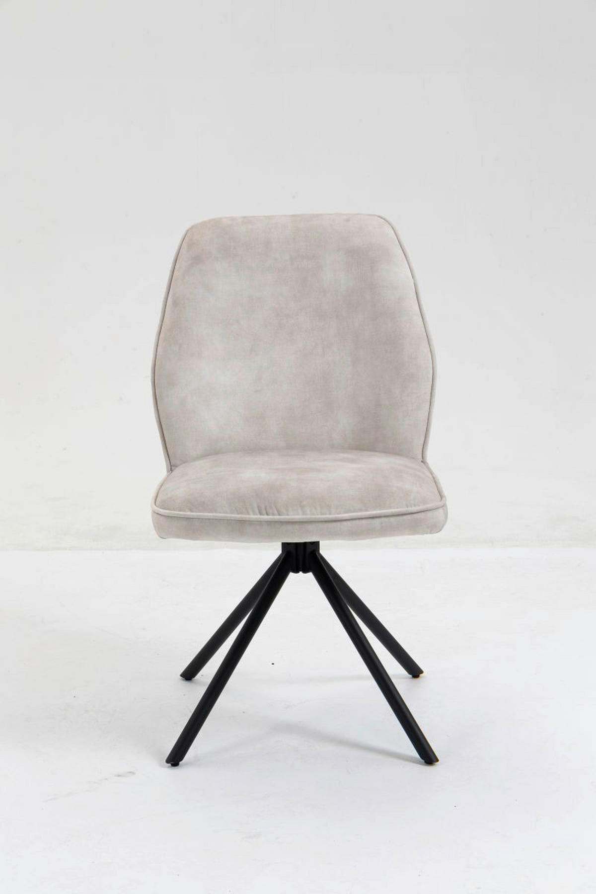 Stuhl Mailand weiß Microfaser B/H/T: ca. 53x89x64 cm Mailand - weiß (53,00/89,00/64,00cm)