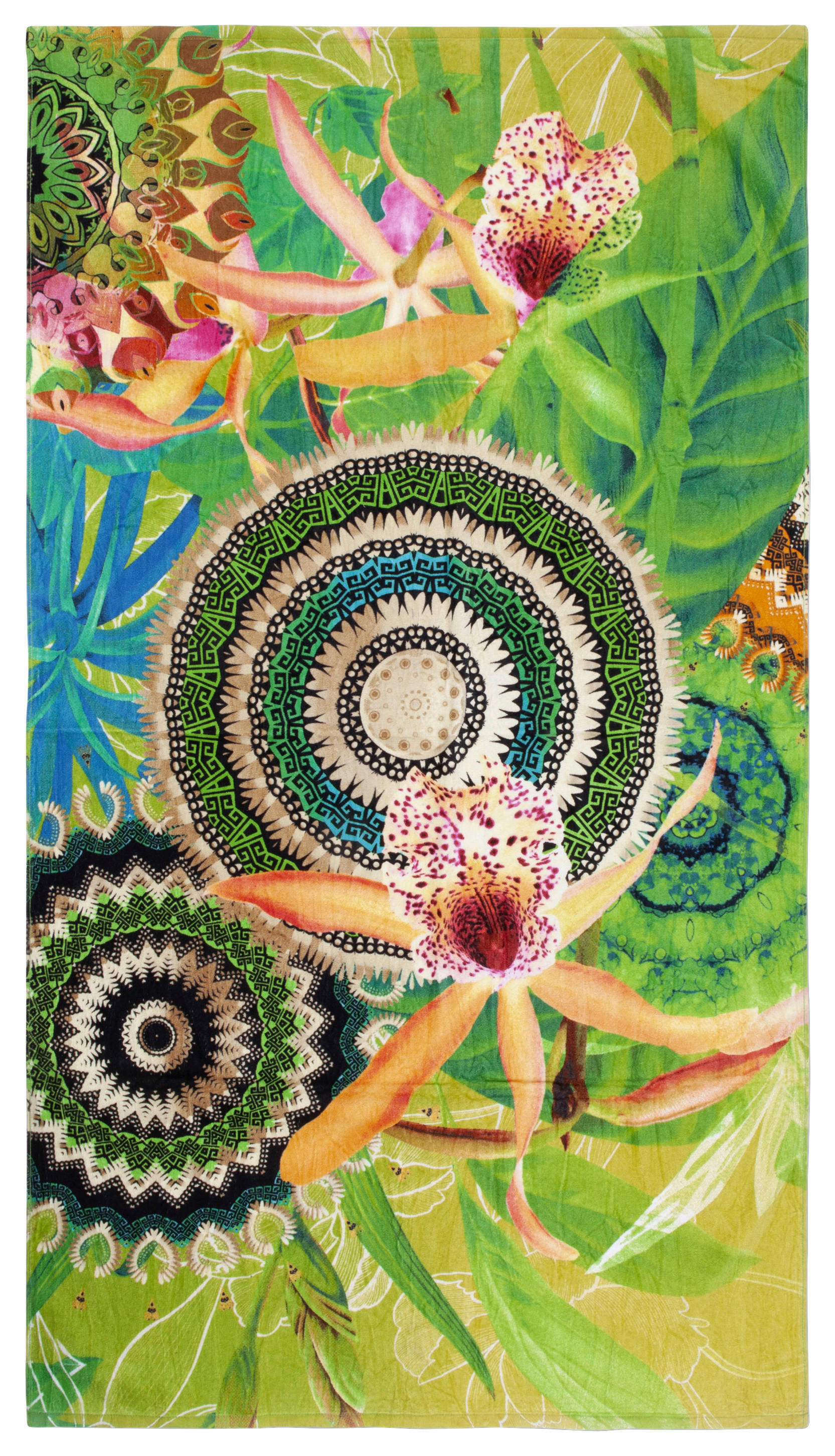 Strandtuch Yissa Multi Baumwolle B/L: ca. 100x180 cm Yissa - Multi (100,00/180,00cm) - HIP