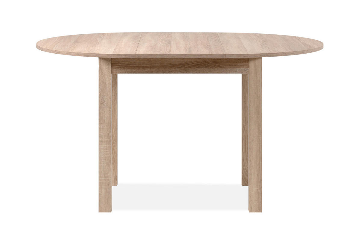 Esstisch Coburg Eiche Sonoma Optik schwarz D: ca. 100 cm Coburg - Eiche/schwarz (100,00cm)
