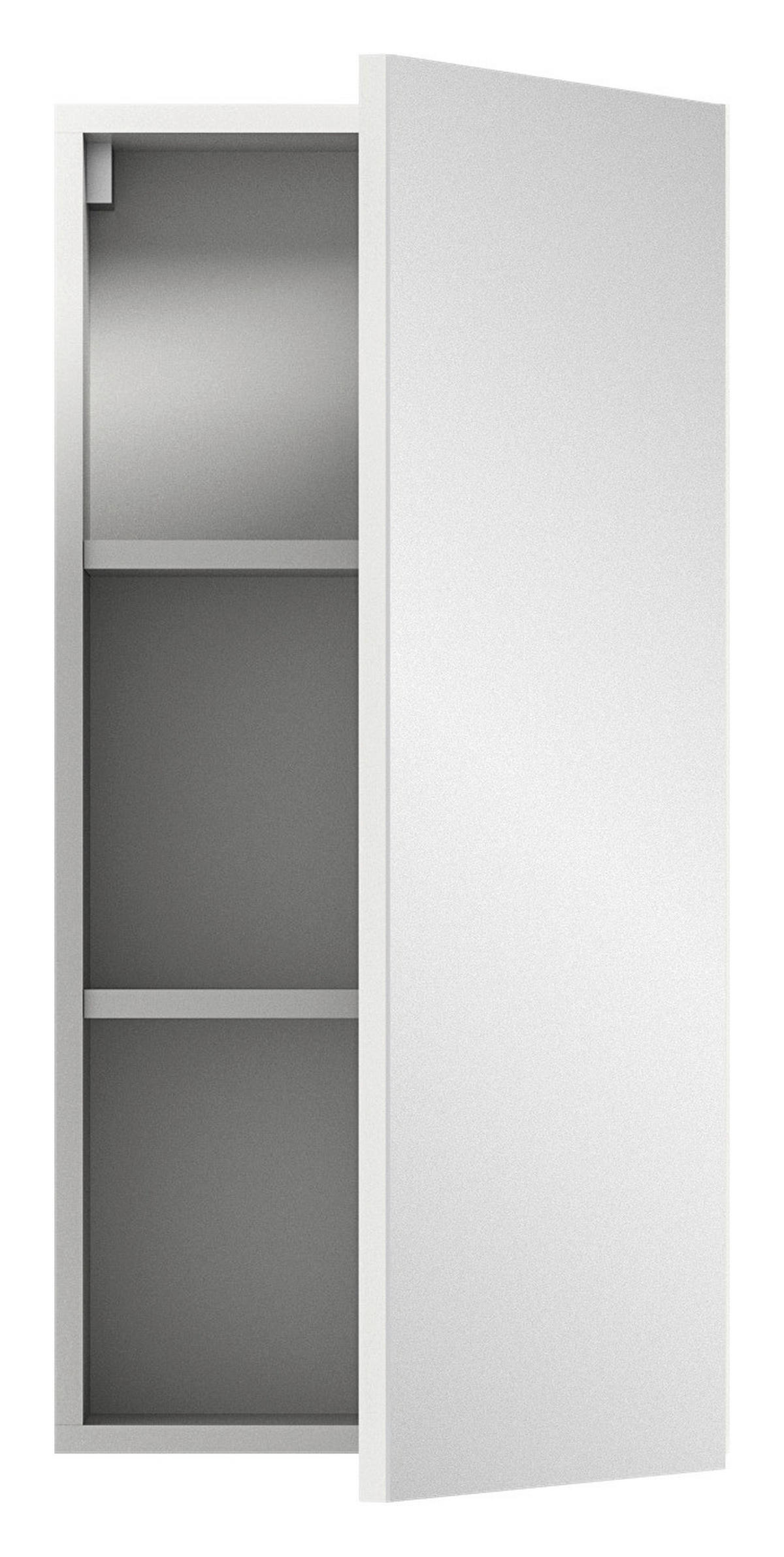 Spiegelschrank VIRA weiß B/H/T: ca. 38x77x18 cm VIRA - weiß (38,00/77,00/18,00cm) - xonox.home