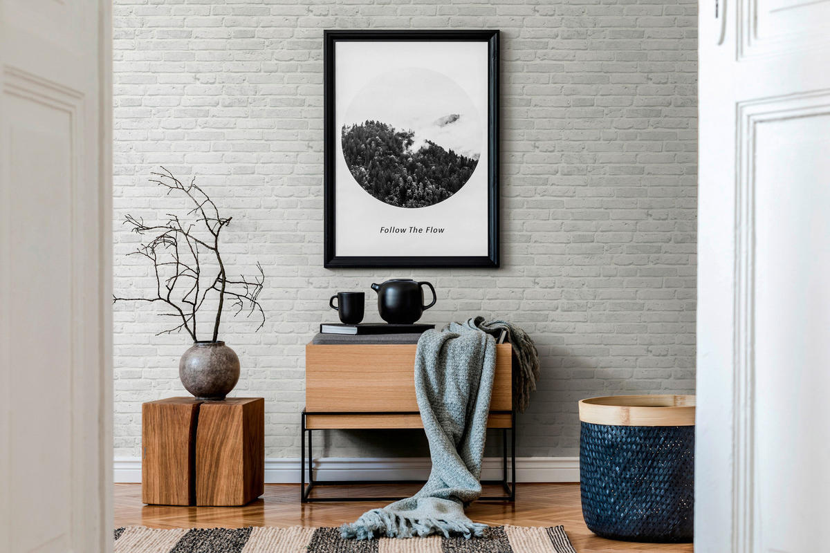 A.S.Creation Vliestapete Best of Wood`n Stone 2nd Edition Steine grau B/L: ca. 53x1005 cm Best of Wood`n Stone 2nd Edition - grau (53,00/1005,00cm) - A.S.Creation