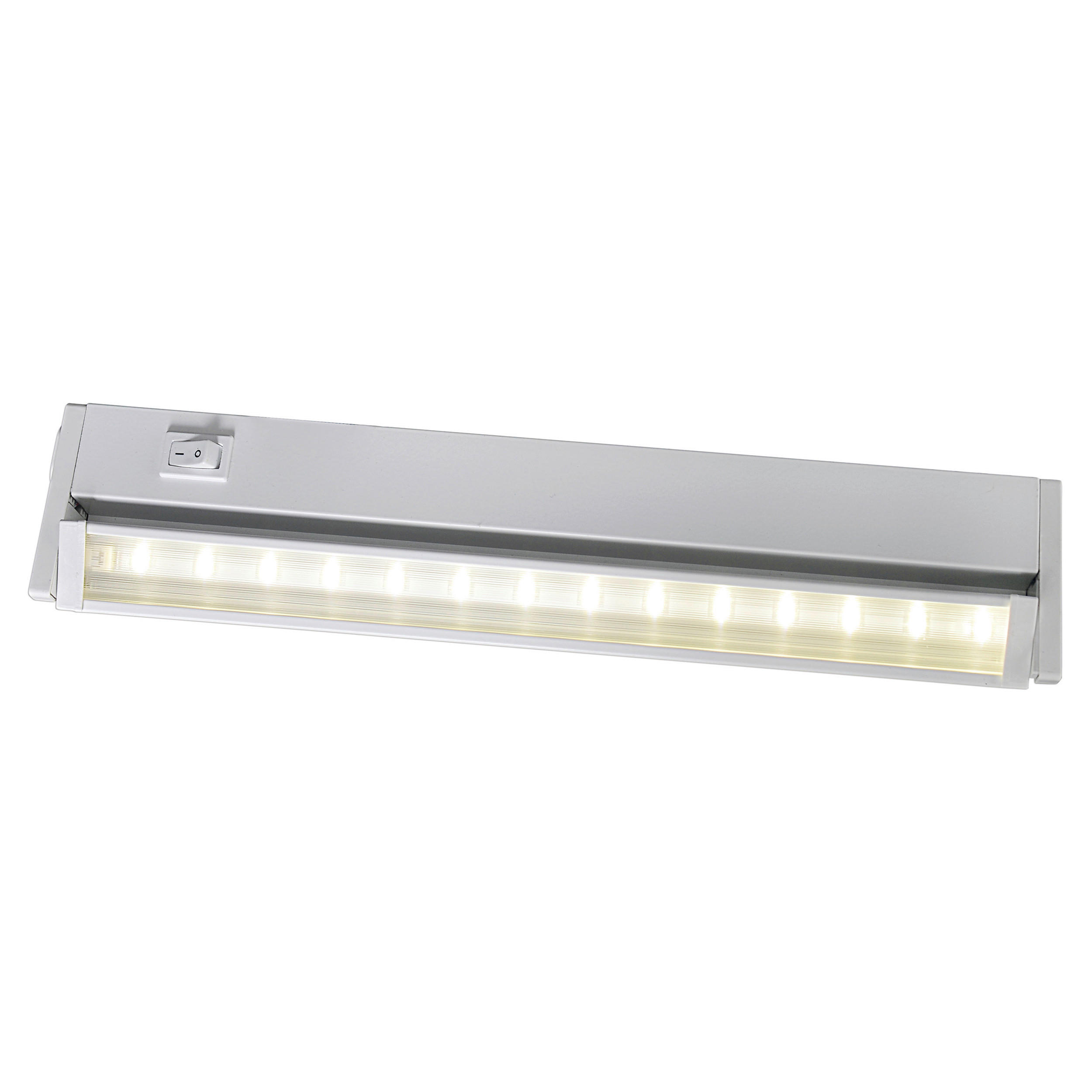 Näve Leuchten LED-Aufbauleuchte weiß Metall Kunststoff B/H/T: ca. 30,5x2,1x6,2 cm