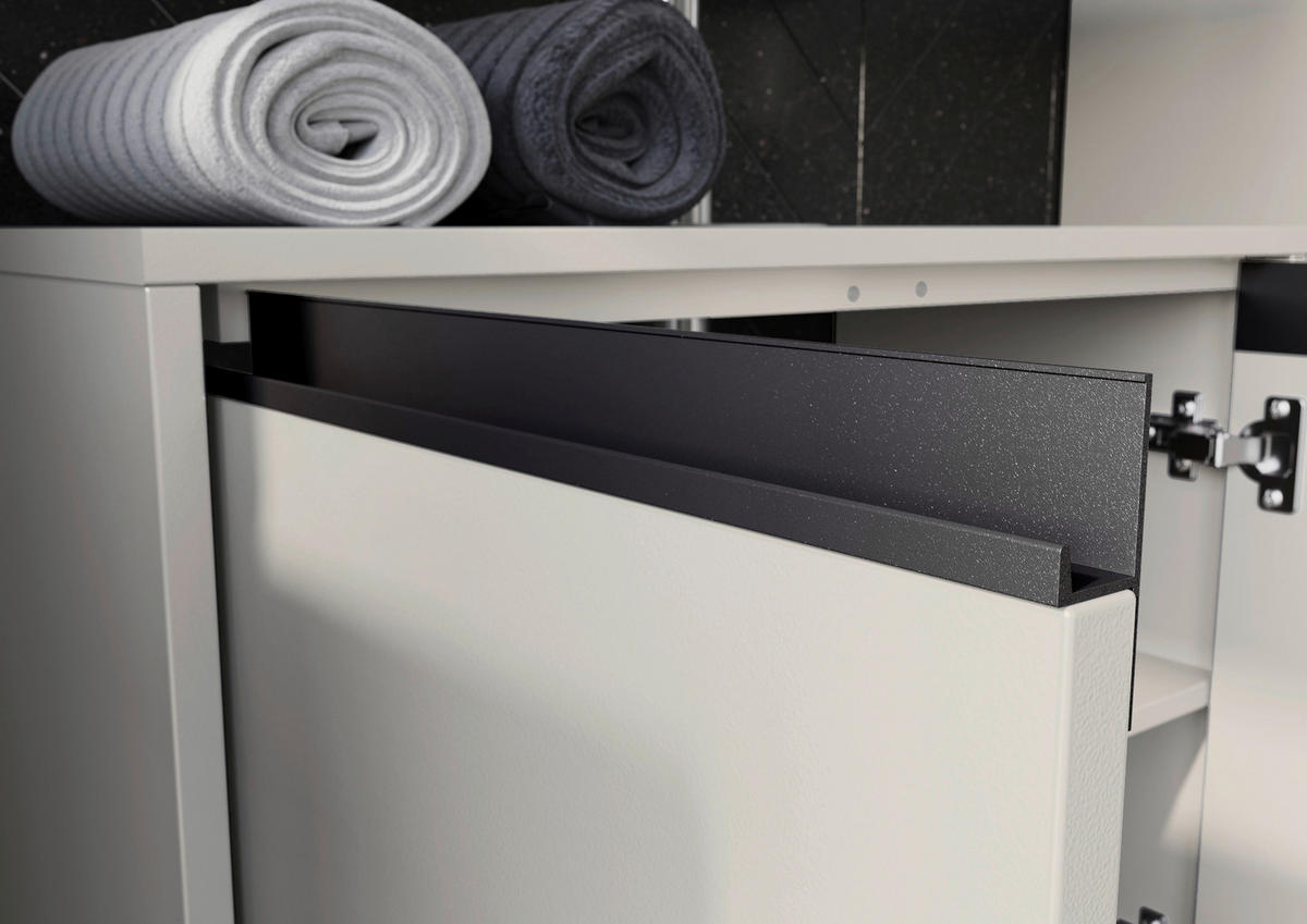 Waschbeckenunterschrank 2200-186 steingrau B/H/T: ca. 63x55x34 cm 2200-186 - steingrau (63,00/55,00/34,00cm) - Germania