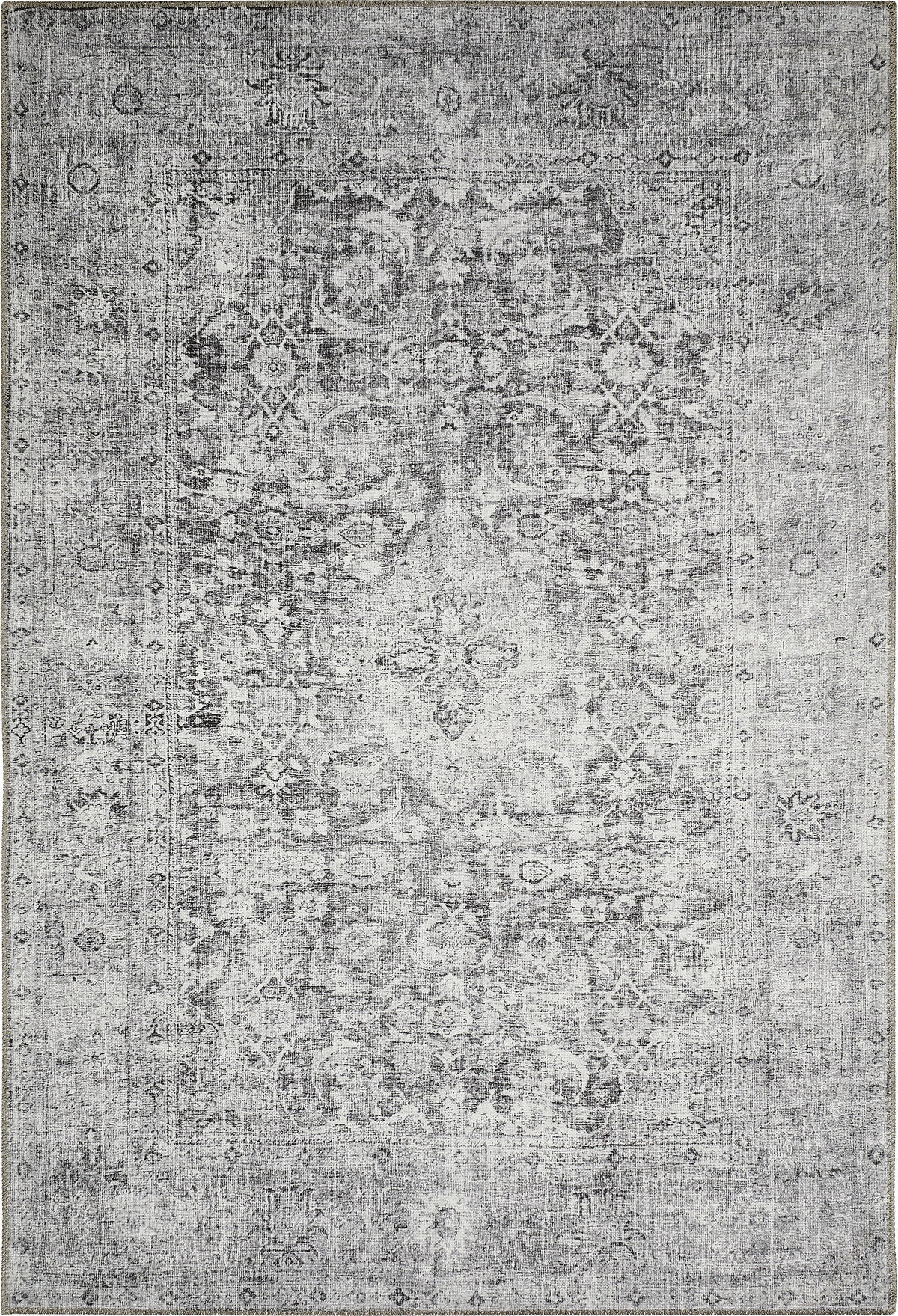 Luxor Living Teppich Lago grau B/L: ca. 240x340 cm Lago - anthrazit/grau (240,00/340,00cm) - Luxor Living