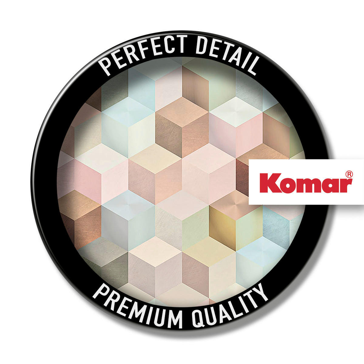 Komar Fototapete Cubes Panel B/L: ca. 100x250 cm Cubes Panel - (100,00/250,00cm) - Komar