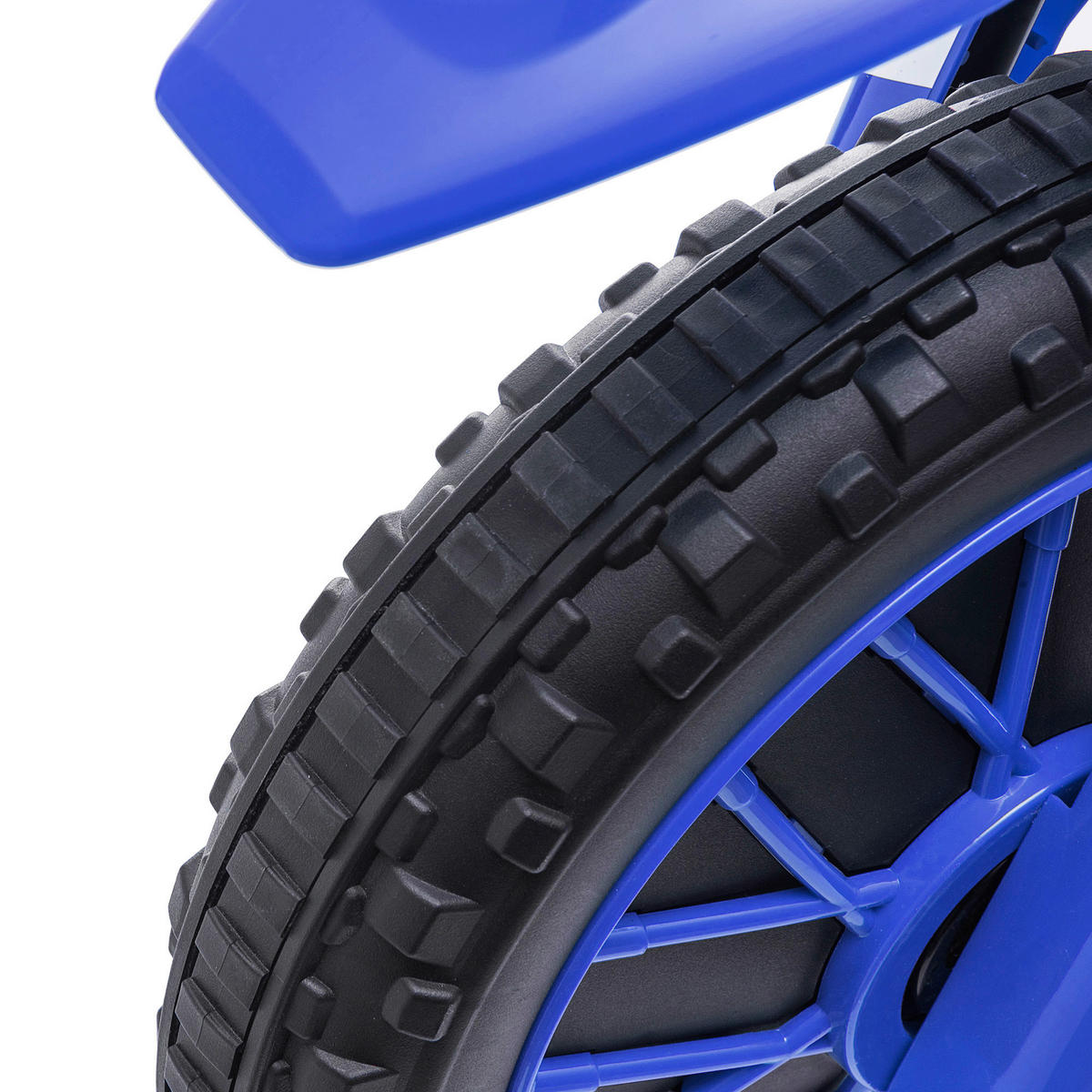 HOMCOM Kinder-Elektromotorrad blau B/H/L: ca. 51,5x68x106,5 cm Kinder-Elektromotorrad - blau (106,50/51,50/68,00cm) - HOMCOM