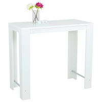 Bartisch FRIEDA T weiß Holzwerkstoff B/H/T: ca. 120x108x58 cm FRIEDA T - weiß (120,00/108,00/58,00cm) - Hela