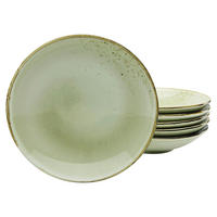 CreaTable Suppenteller NATURE COLLECTION sand Steinzeug D: ca. 22 cm NATURE COLLECTION - sand (22,00cm) - CreaTable