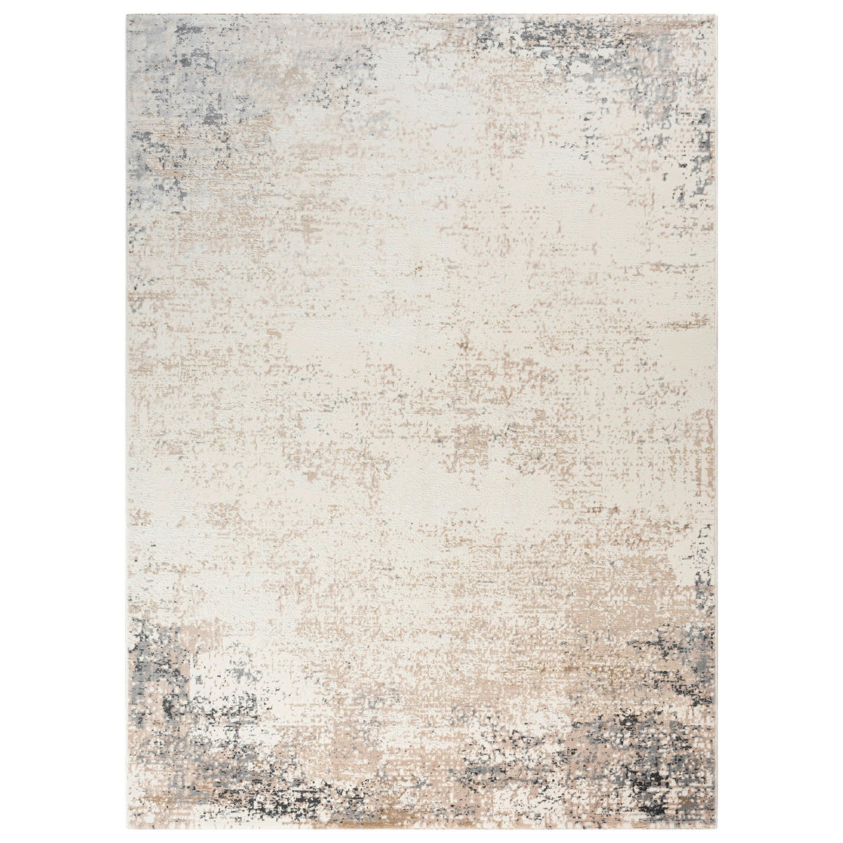 Sanat Kurzflorteppich HERA hellgrau B/L: ca. 120x160 cm HERA - hellgrau (120,00/160,00cm) - Sanat