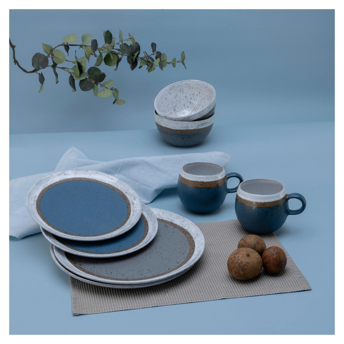 CreaTable Kombiservice Fjord Fjord - multicolor - CreaTable