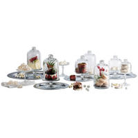 CreaTable Tortenplatte MINI PATISSERIE transparent Glas MINI PATISSERIE - transparent - CreaTable