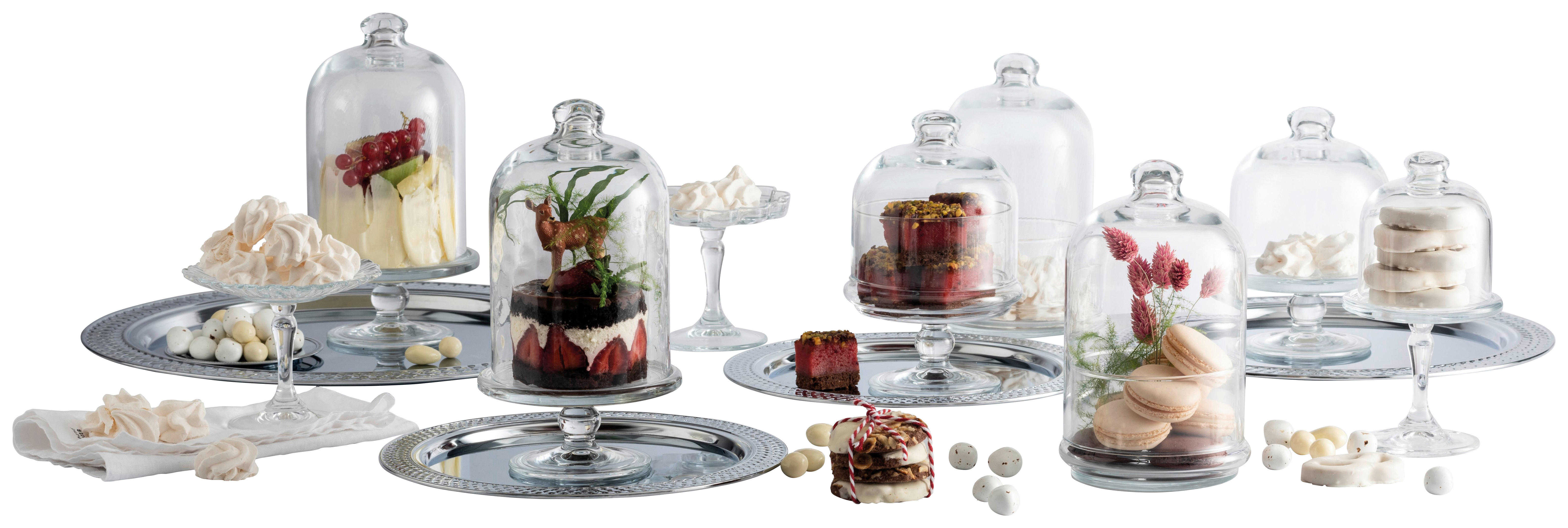 CreaTable Tortenplatte MINI PATISSERIE transparent Glas günstig online kaufen