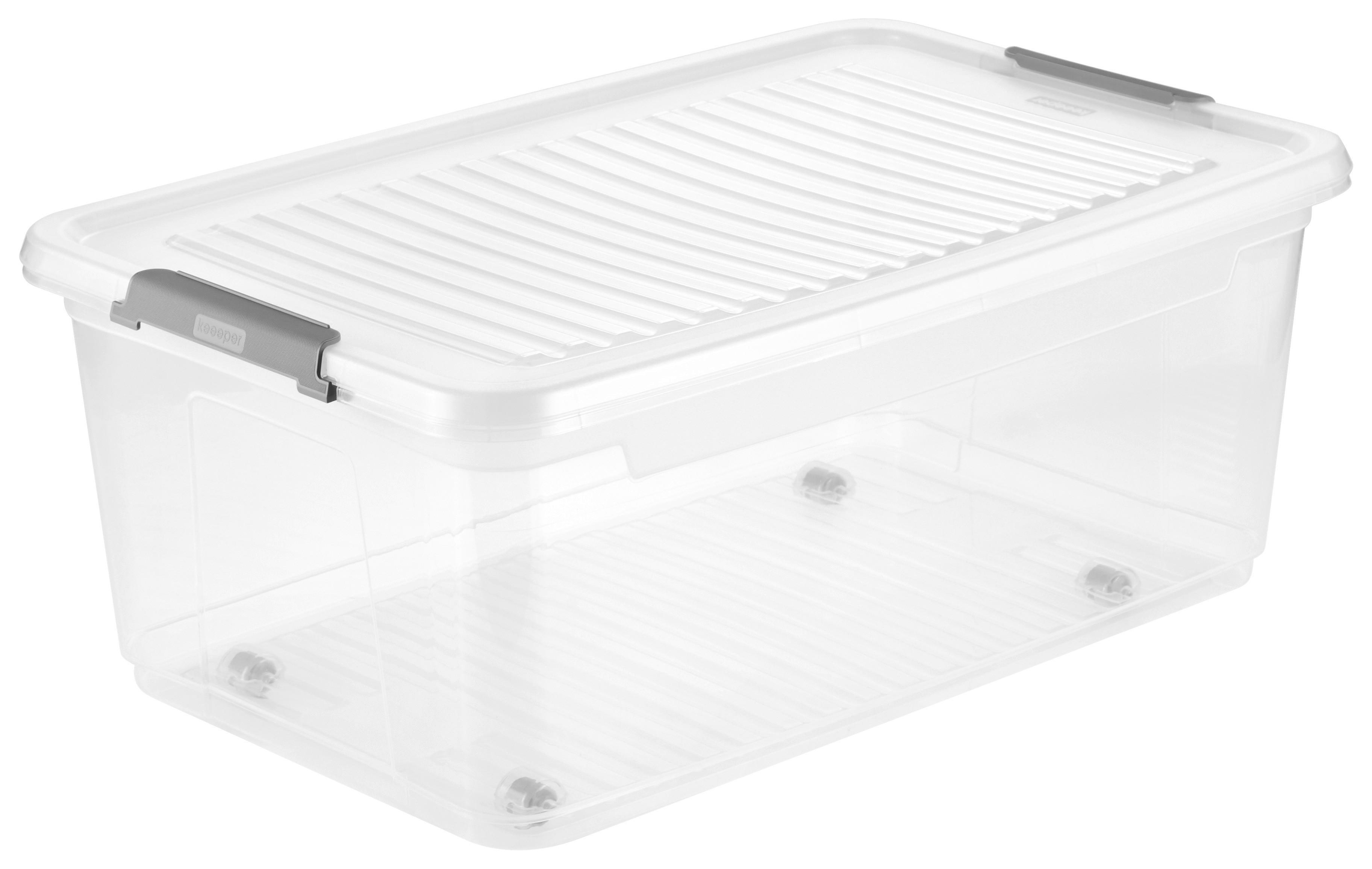 keeeper Haushaltshelfer Aufbewahrungsbox mit Rollen Leo - keeeper