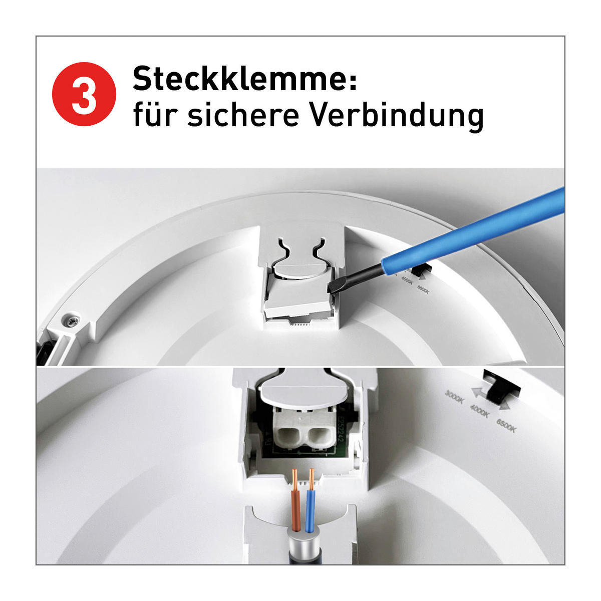 Näve Leuchten Deckenleuchte BONUS 1384623 LED Deckenleuchte "BONUS" - weiß (29,00/1,50cm) - Näve Leuchten