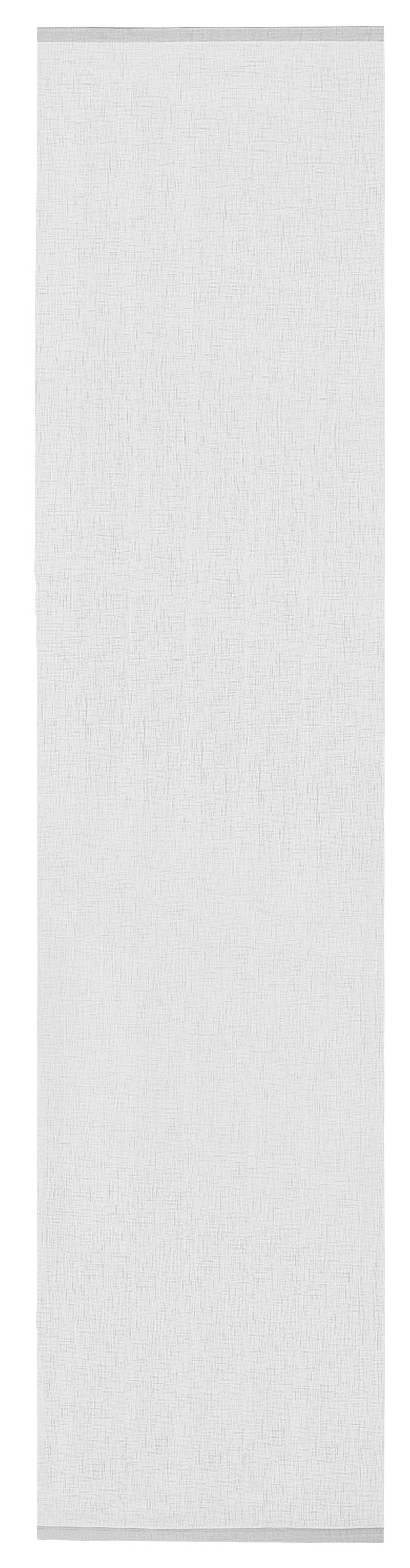 Schiebevorhang weiß B/L: ca. 60x245 cm Schiebevorhang_uni - weiß (60,00/245,00cm) - Happy Home