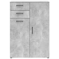 Kommode Multi-Stauraum Typ 32 Beton Optik B/H/T: ca. 80x115x40 cm Multi-Stauraum Typ 32 - Beton (80,00/115,00/40,00cm)