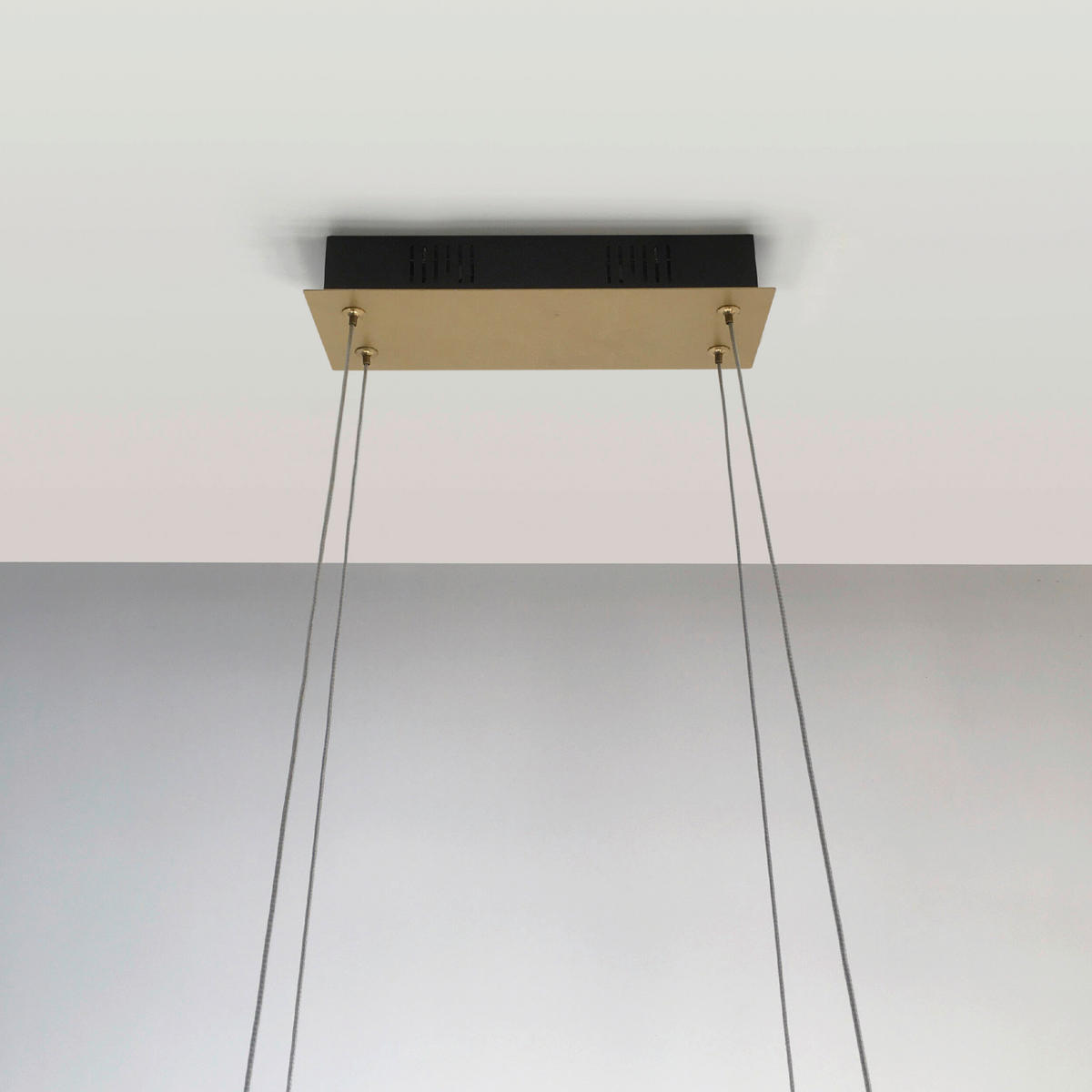 Näve Leuchten Pendelleuchte 7087058 gold Metall Kunststoff B/H/T: ca. 54x132x100 cm null 6 Brennstellen Cadice - gold (54,00/132,00/100,00cm) - Näve Leuchten