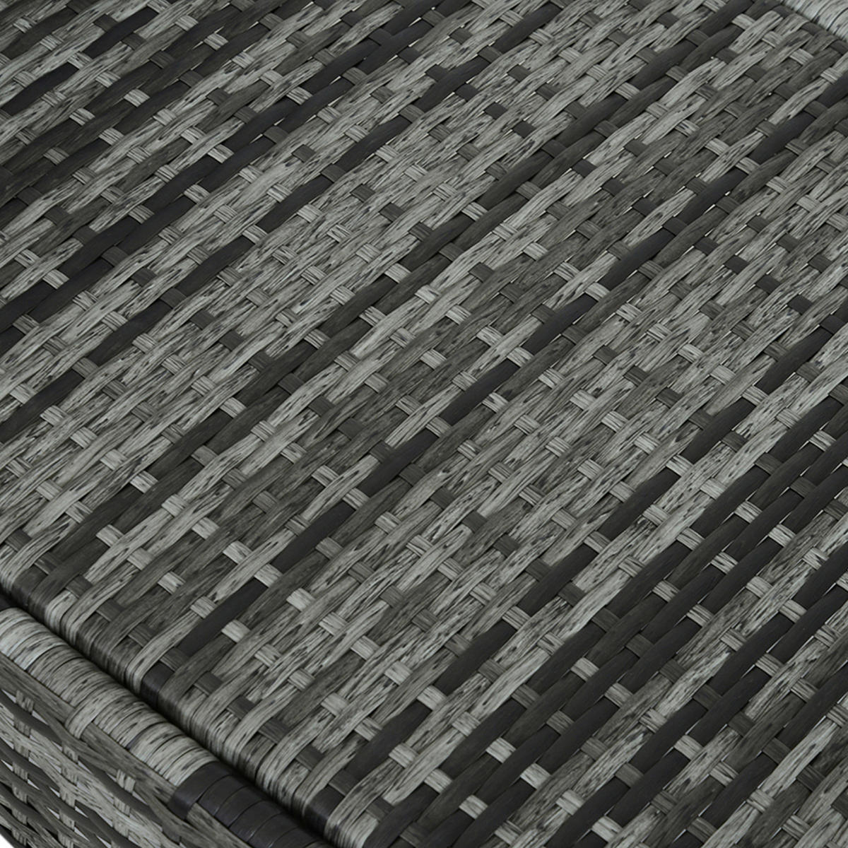 Outsunny Sonnenliege blau Edelstahl B/H/L: ca. 73x200x103 cm Sonnenliege - blau/grau (103,00/73,00/200,00cm) - Outsunny