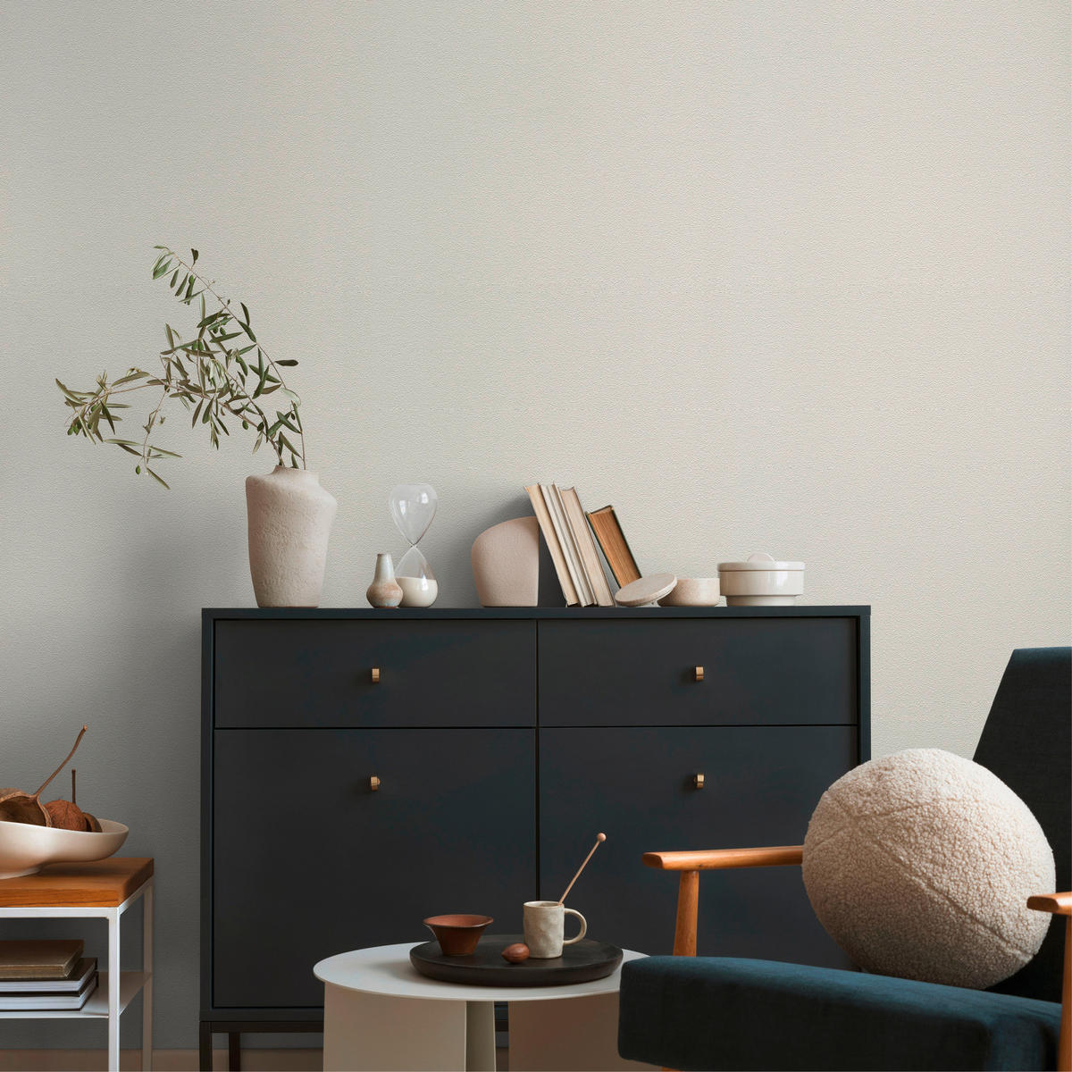 A.S.Creation Vliestapete weiß B/H/D: ca. 53x1005x9,6 cm Vliestapete - weiß (9,60/1005,00cm) - A.S.Creation