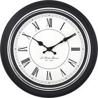Mebus Wanduhr schwarz B/H/L: ca. 6x40x40 cm Wanduhr_Yella - schwarz (40,00/6,00/40,00cm) - Mebus