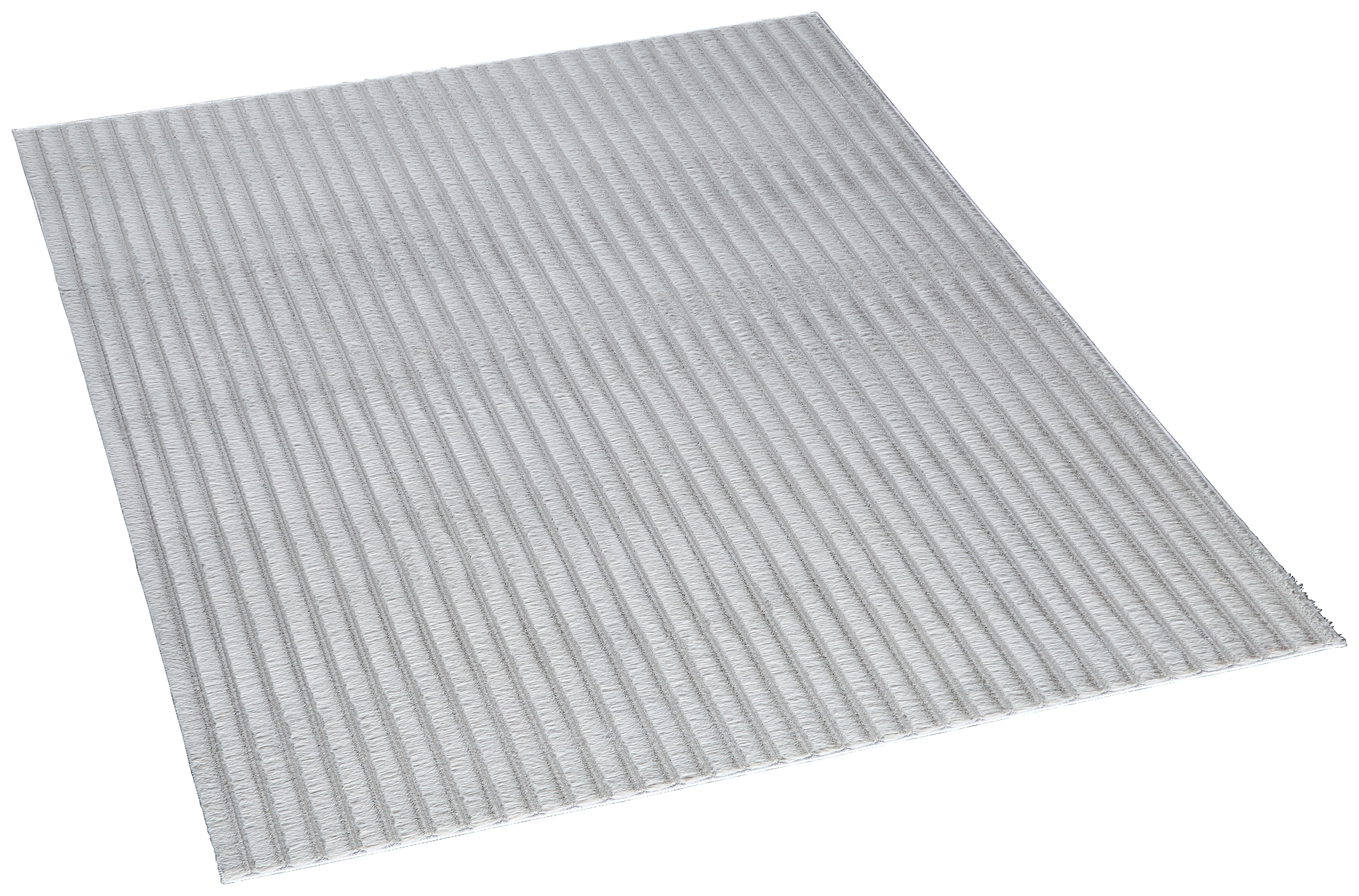 Fellimitat Stripy grau B/L: ca. 200x280 cm Stripy - grau (200,00/280,00cm)