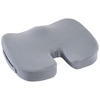 Sitzkissen Stuhlkissen_Ergo-Plus 45x35cm grau - grau (45,00/35,00/7,00cm)