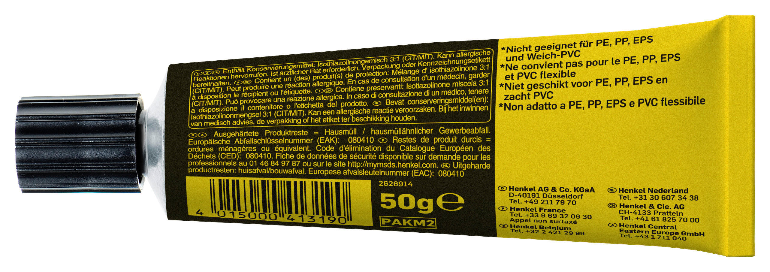 Pattex Alleskleber ca. 50 g Alleskleber_Multi_Pattex_PAKM2 50g - Pattex