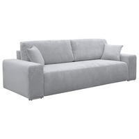 Schlafsofa Virginia grau B/H/T: ca. 257x87x102 cm Virginia - grau (257,00/87,00/102,00cm)