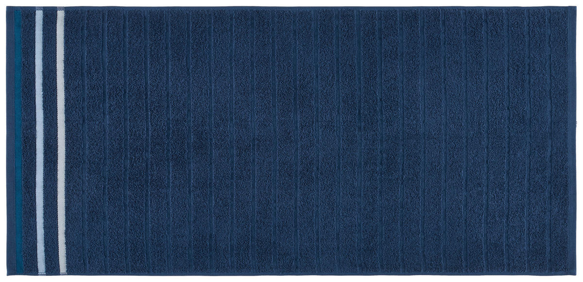Handtuch Marta Marta - dunkelblau (50,00/100,00cm) - oh cosy