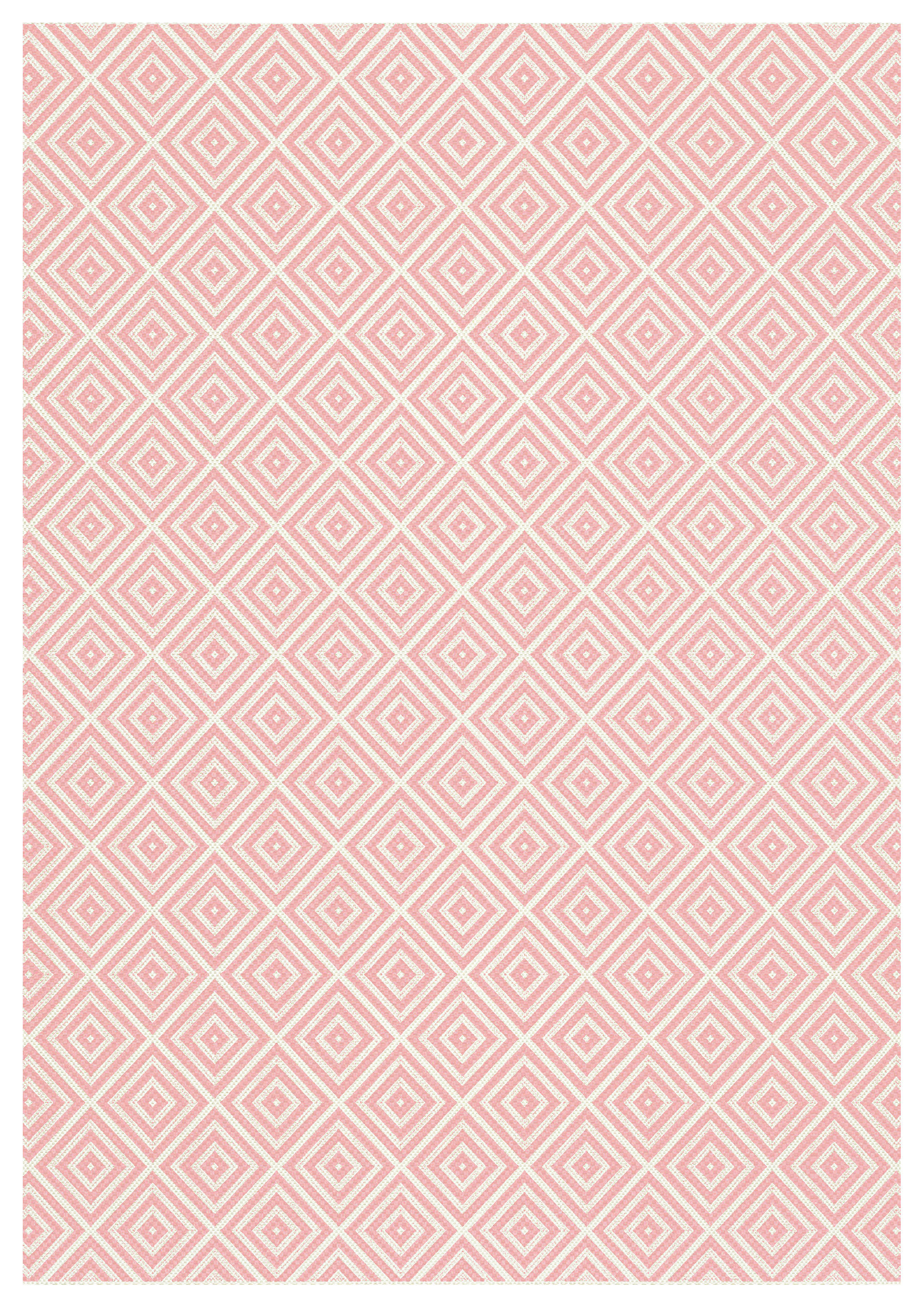 Flachwebteppich Ambiente pink B/L: ca. 60x110 cm Ambiente - pink (60,00/110,00cm)