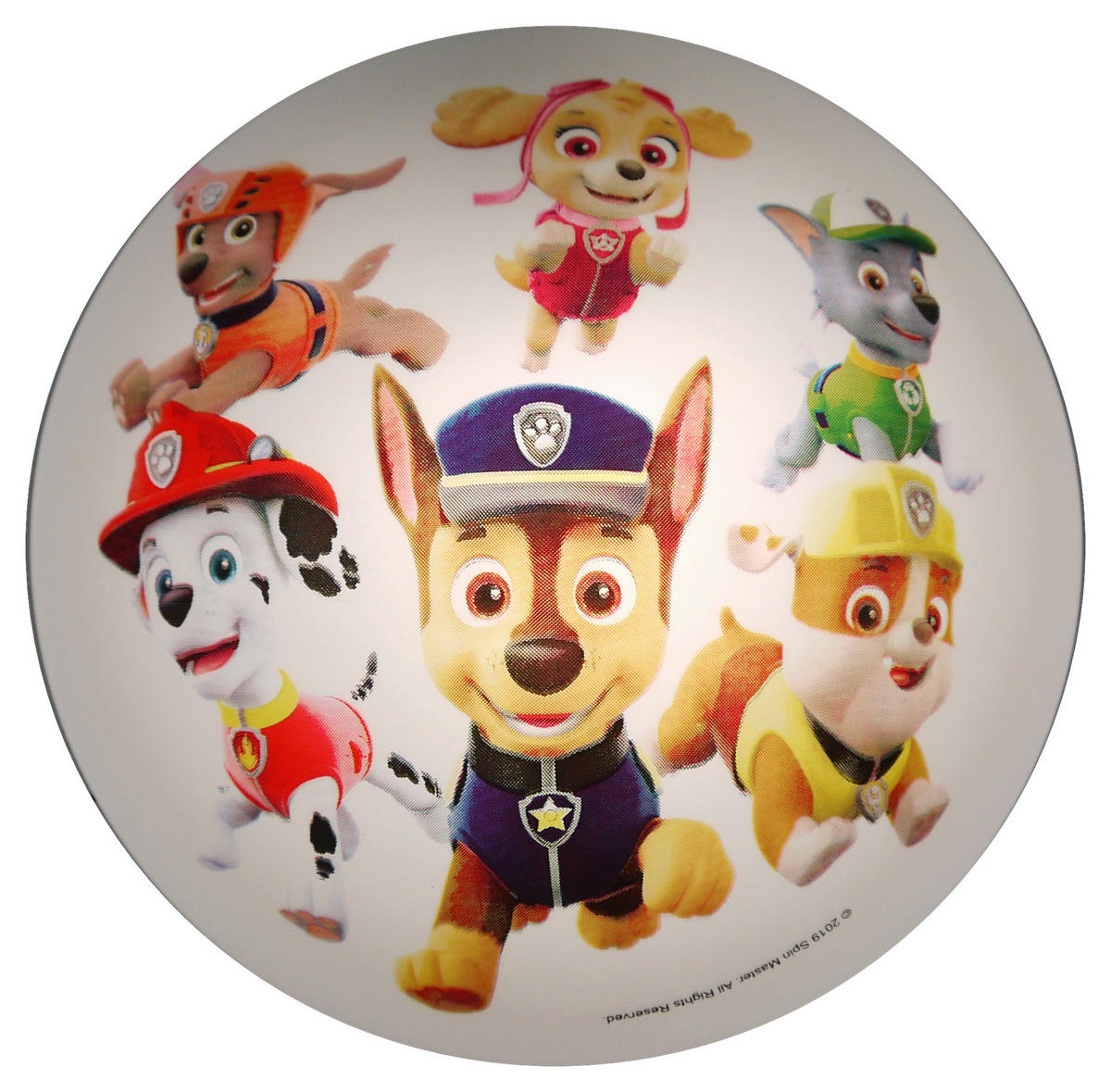 Niermann Kinderdeckenleuchte Paw Patrol 661 multicolor Kunststoff H/D: ca. 10x36 cm E27 1 Brennstellen Deckenschale_Paw_Patrol - multicolor (36,00/10,00cm) - Niermann