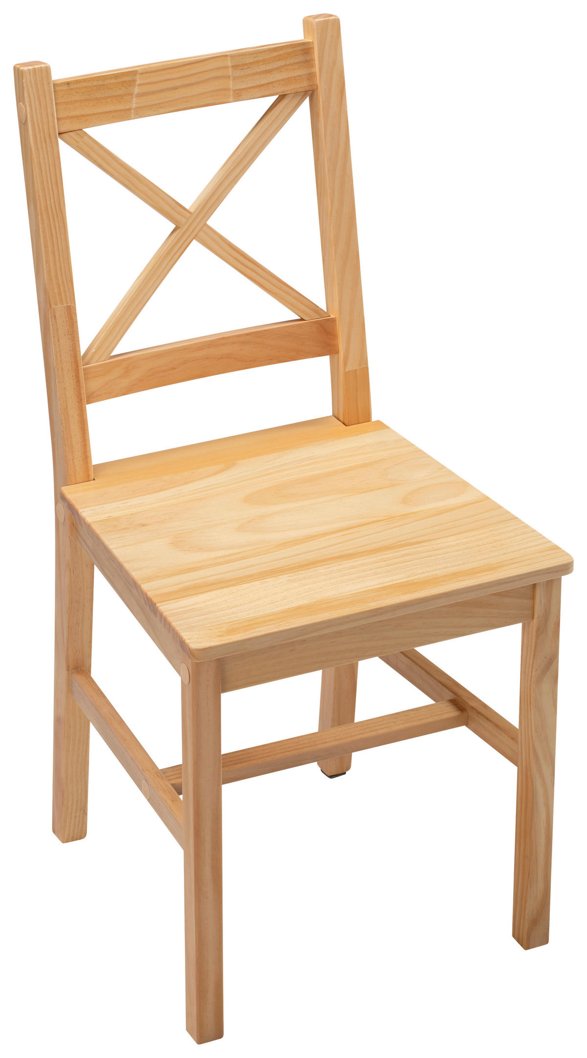 Stuhl Harry natur Holz B/H/T: ca. 47x86x41 cm Harry - natur (47,00/86,00/41,00cm)