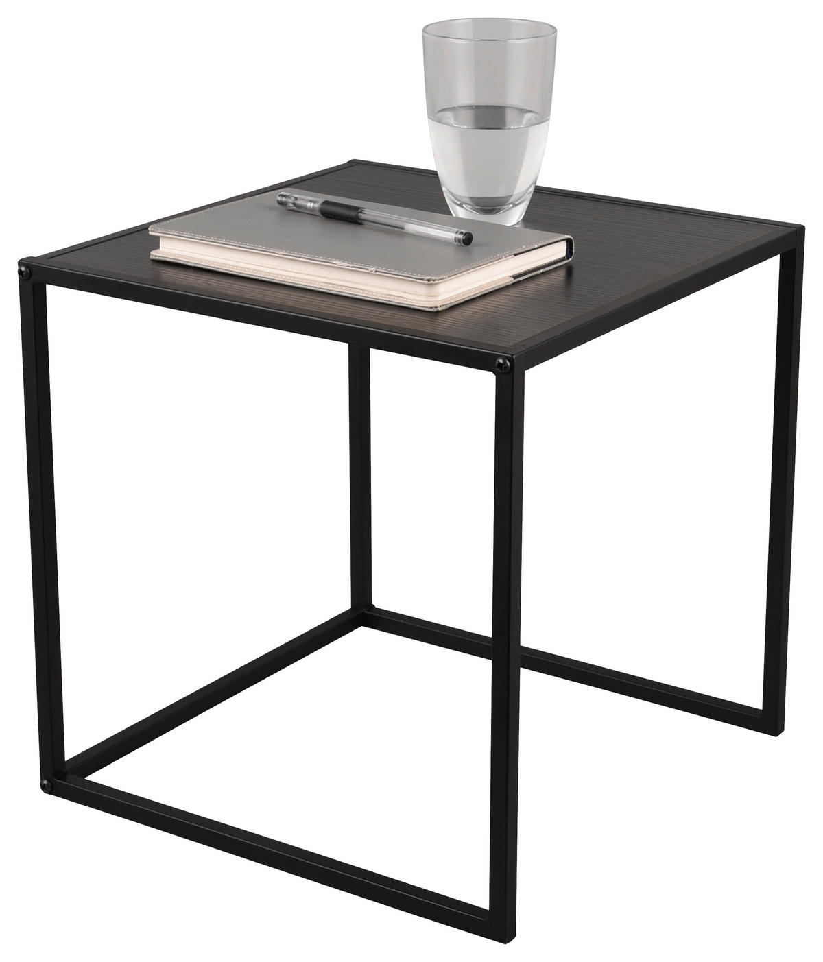 Beistelltisch Judith schwarz Metall Judith - schwarz