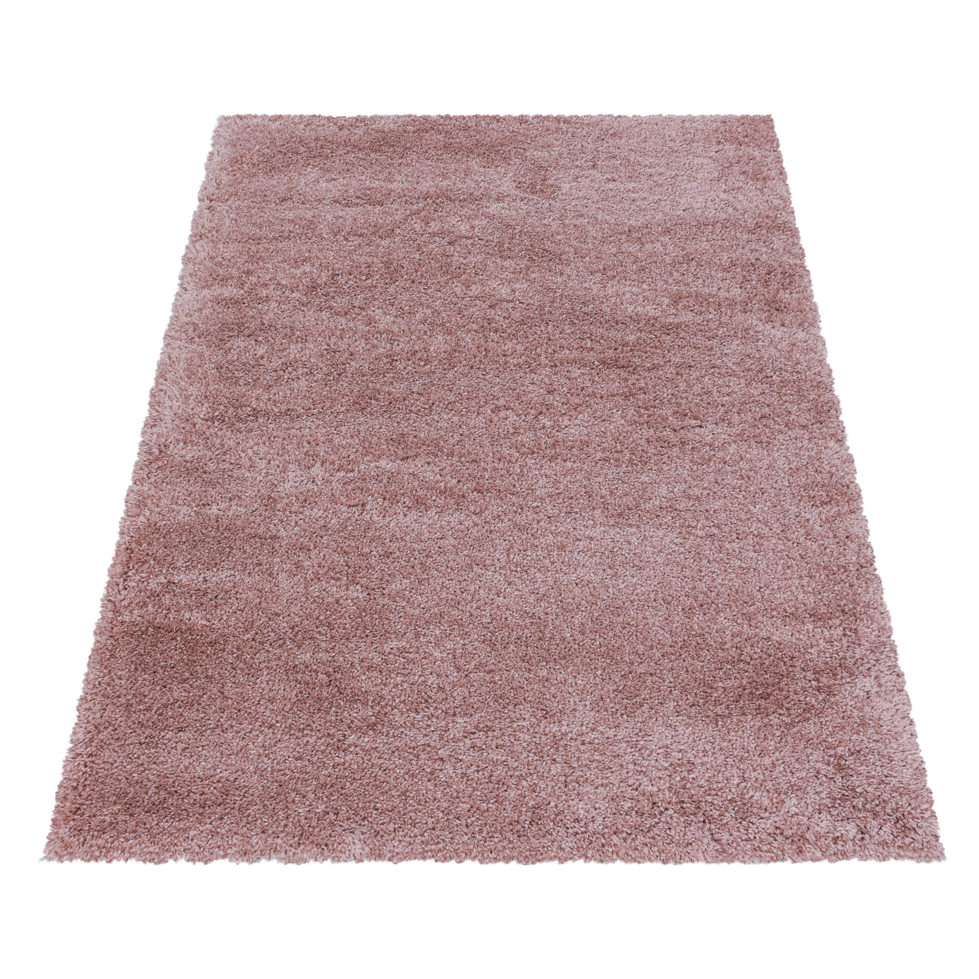 Ayyildiz Teppich FLUFFY rosé B/L: ca. 60x110 cm FLUFFY - rosé (60,00/110,00cm) - Ayyildiz