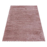 Ayyildiz Teppich FLUFFY rosé B/L: ca. 240x340 cm FLUFFY - rosé (240,00/340,00cm) - Ayyildiz