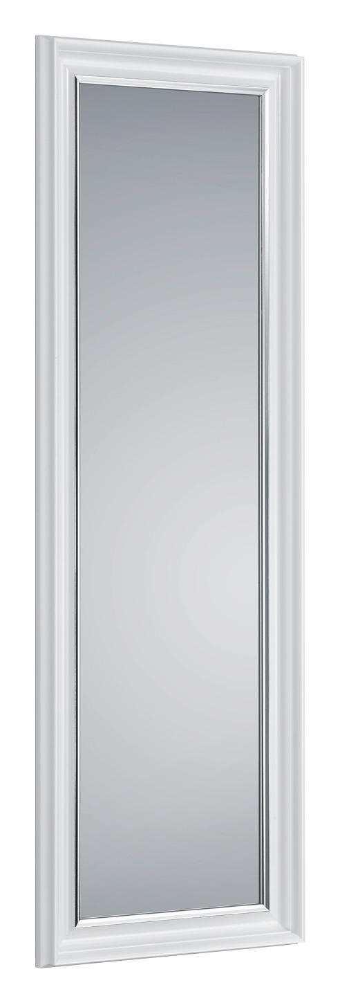 Rahmenspiegel Ina Weiß Chrom Optik B/h: Ca. 50x150 Cm Ina - weiß/Chrom (50,00/150,00cm)