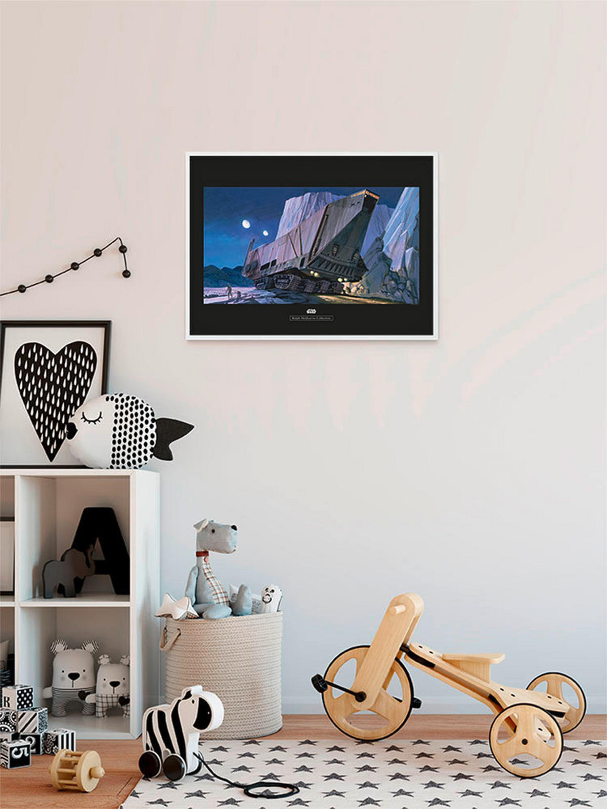 Komar Poster Star Wars Classic RMQ Sandcrawler Star Wars B/L: ca. 50x40 cm Star Wars Classic RMQ Sandcrawler - (50,00/40,00cm) - Komar