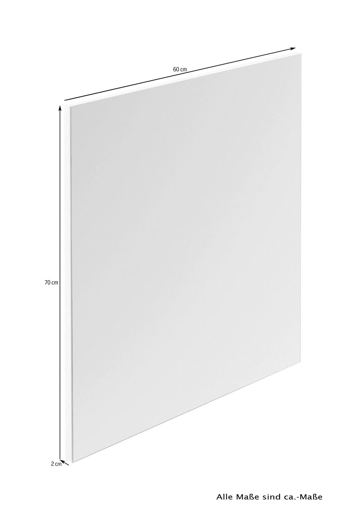 Spiegelaufsatz JAKOB B/H/T: ca. 60x70x2 cm JAKOB - (60,00/70,00/2,00cm) - byLIVING