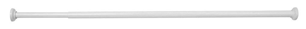 Duschstange weiß Aluminium 1er Pack Duschstange,120cm,weiß - weiß (120,00/2,00/2,00cm) - Acus