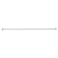Duschstange weiß Aluminium 1er Pack Duschstange,120cm,weiß - weiß (120,00/2,00/2,00cm) - Acus